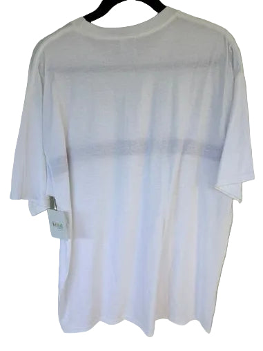 T-Shirt with Colorful Striped Sleeve and Chest Pocket