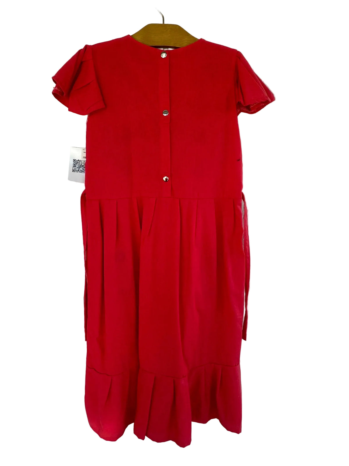 Girls’ Floral  Embroidered Dress