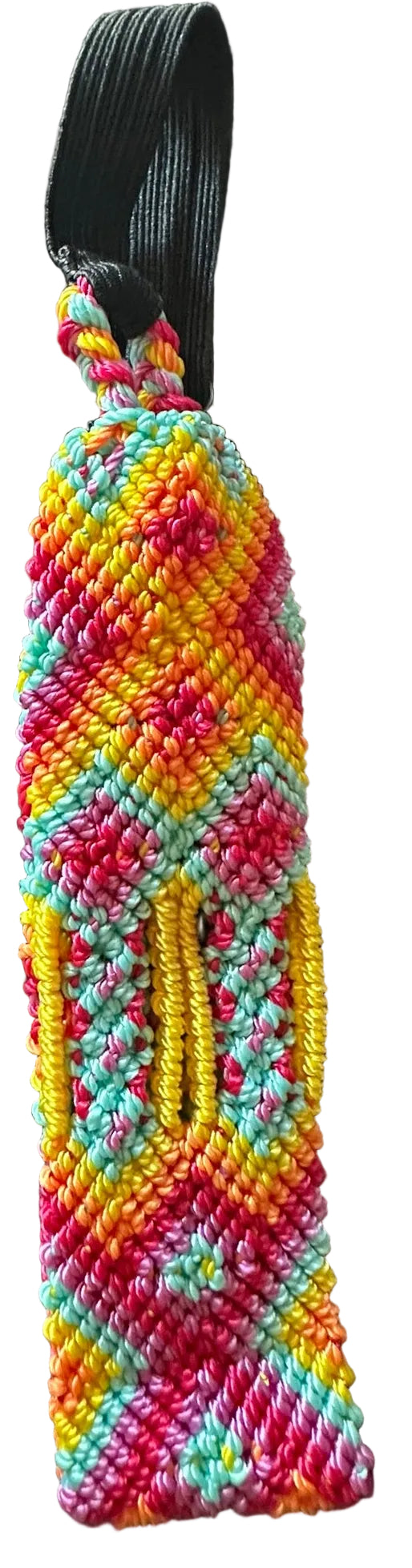 Woven Boho Headband with Elastic Back