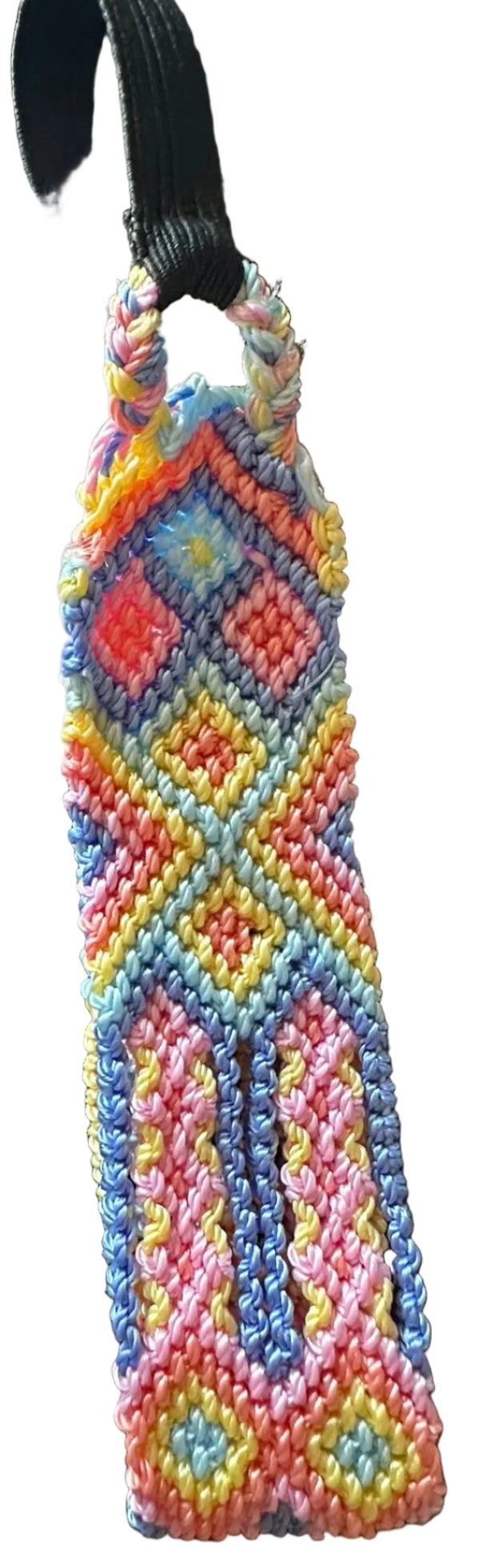 Woven Boho Headband with Elastic Back