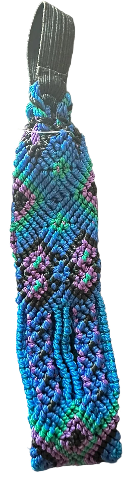 Woven Boho Headband with Elastic Back