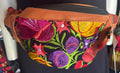 Artisan Floral Embroidered Waist Bag