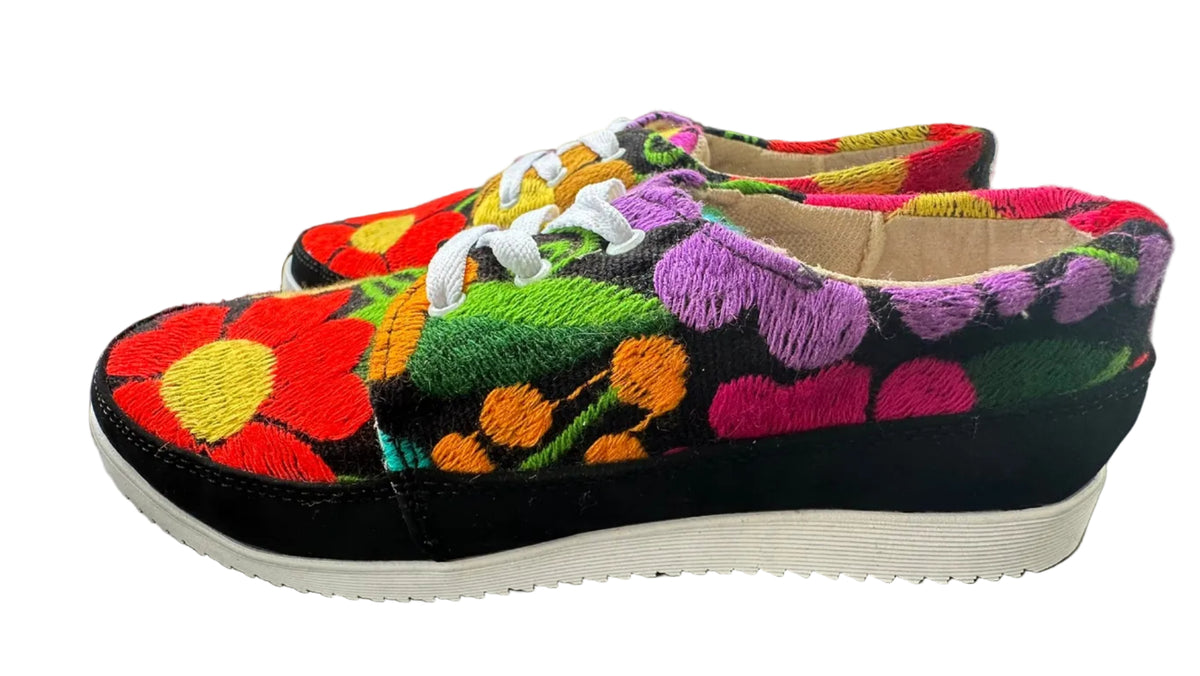 Handcrafted Embroidered Art Sneakers