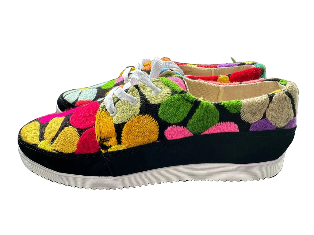 Handcrafted Embroidered Art Sneakers