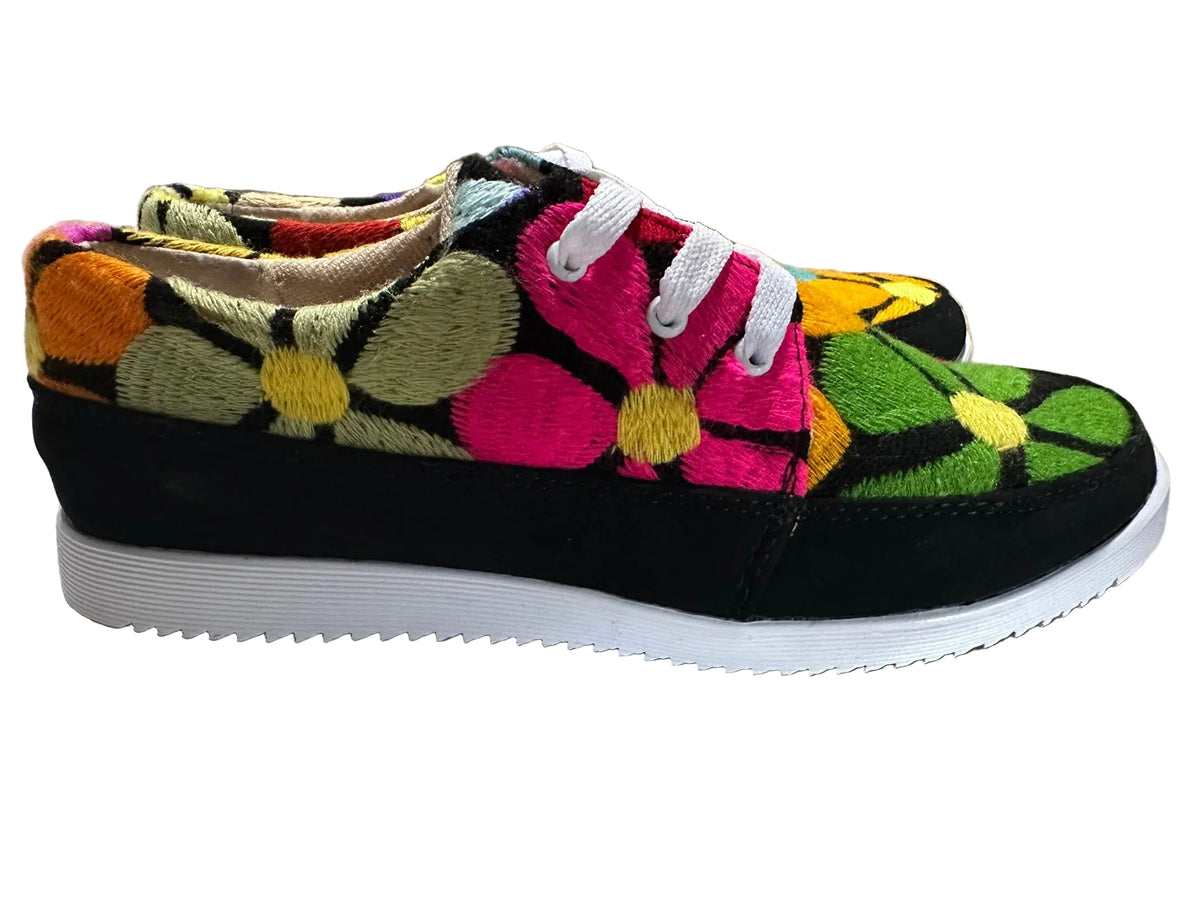 Handcrafted Embroidered Art Sneakers