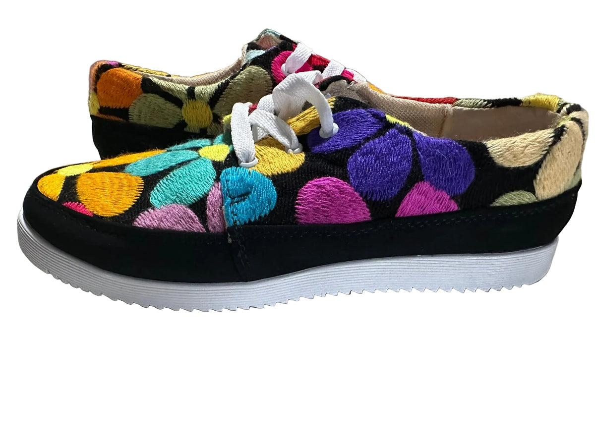 Handcrafted Embroidered Art Sneakers