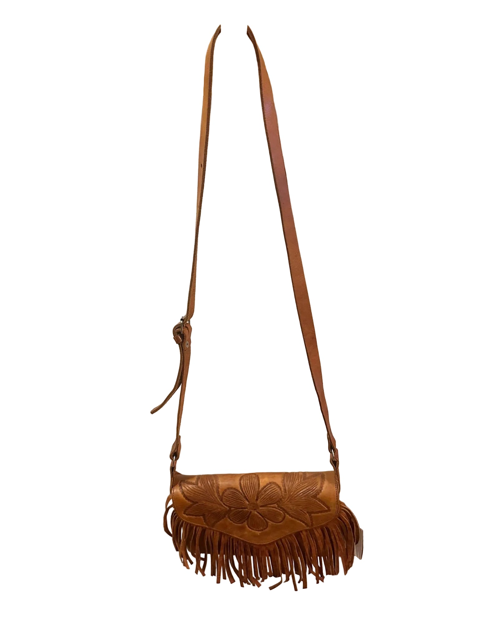 Fringe shoulder bag